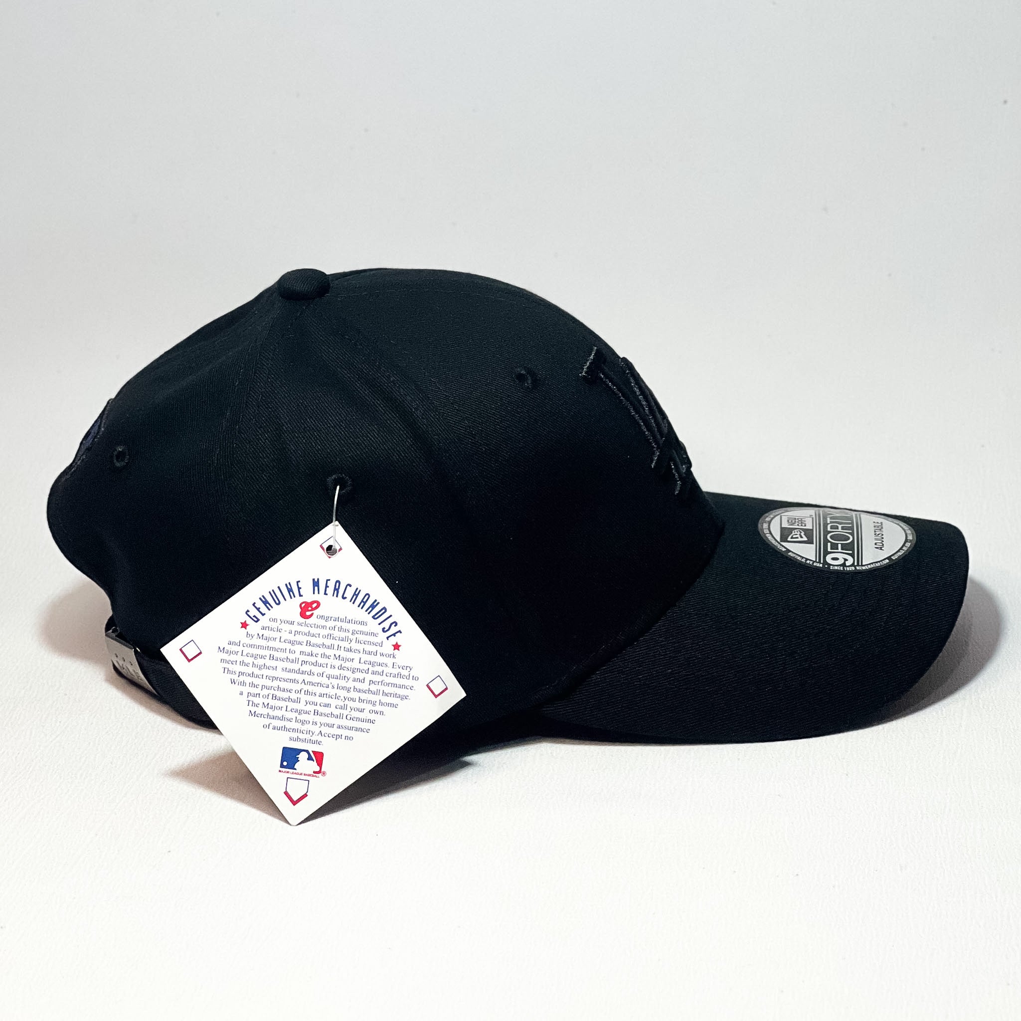 NEW ERA 9FORTY LA DODGERS ESSENTIAL BLACK/BLACK