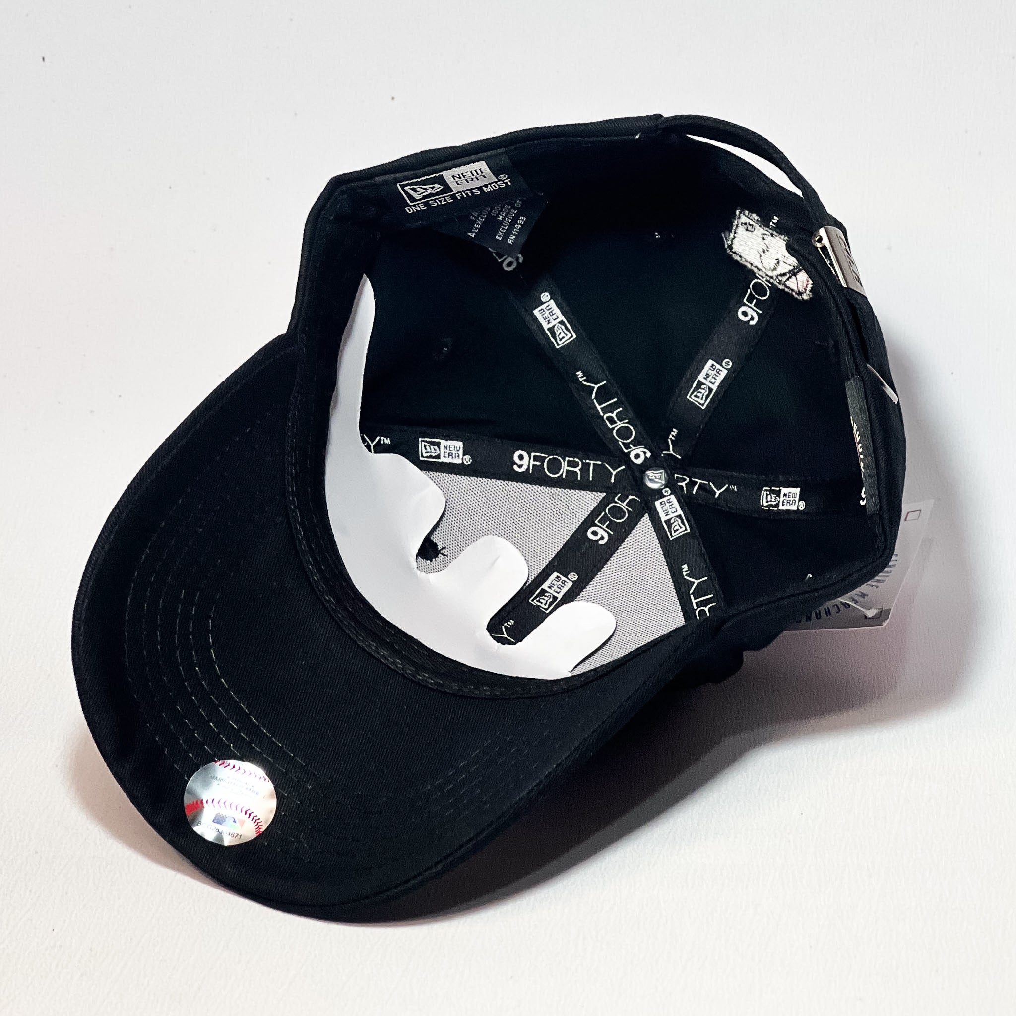 NEW ERA 9FORTY LA DODGERS ESSENTIAL BLACK/BLACK
