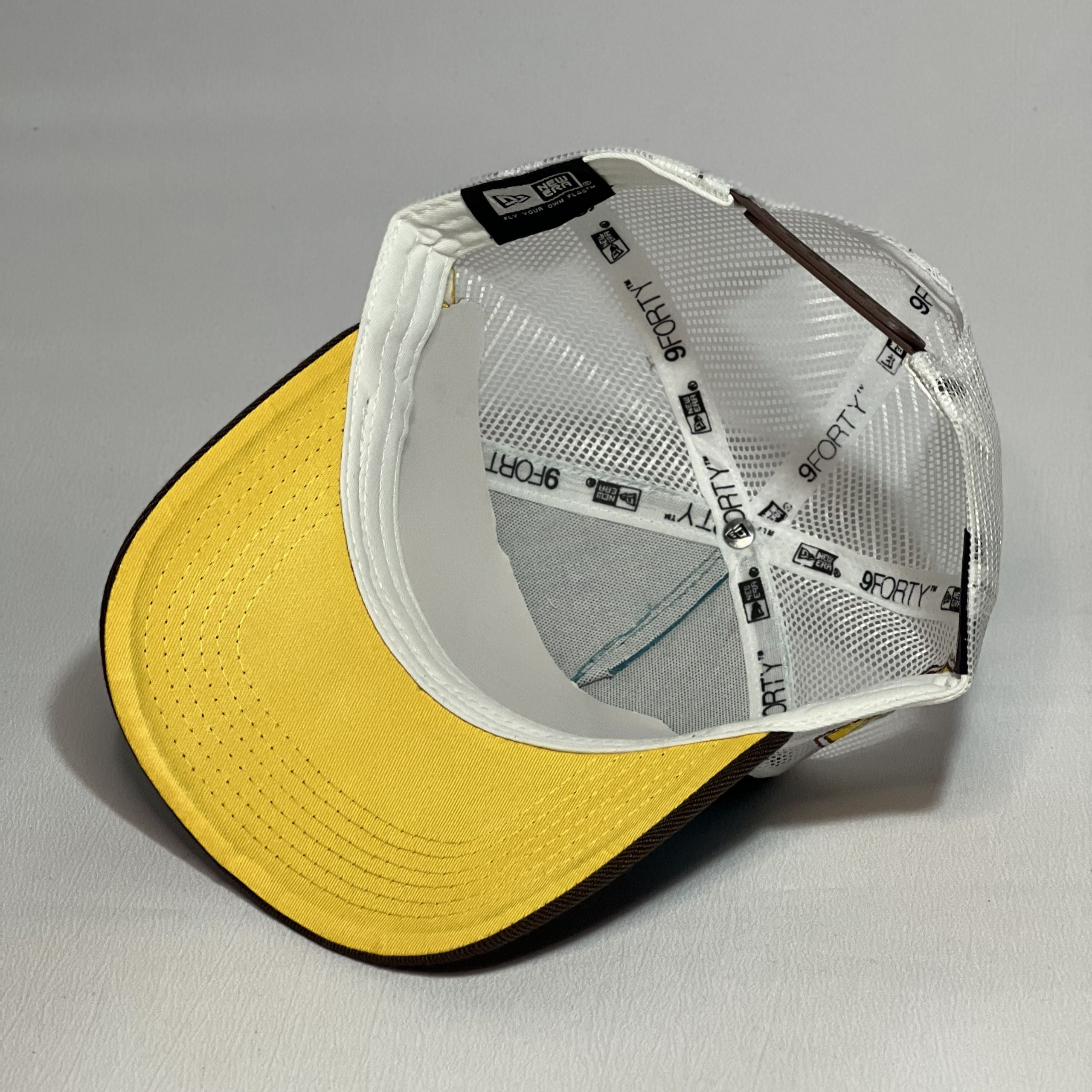 NEW ERA 9FORTY A-FRAME LAKERS YELLOW BADGE PINEGREEN - TRUCKER