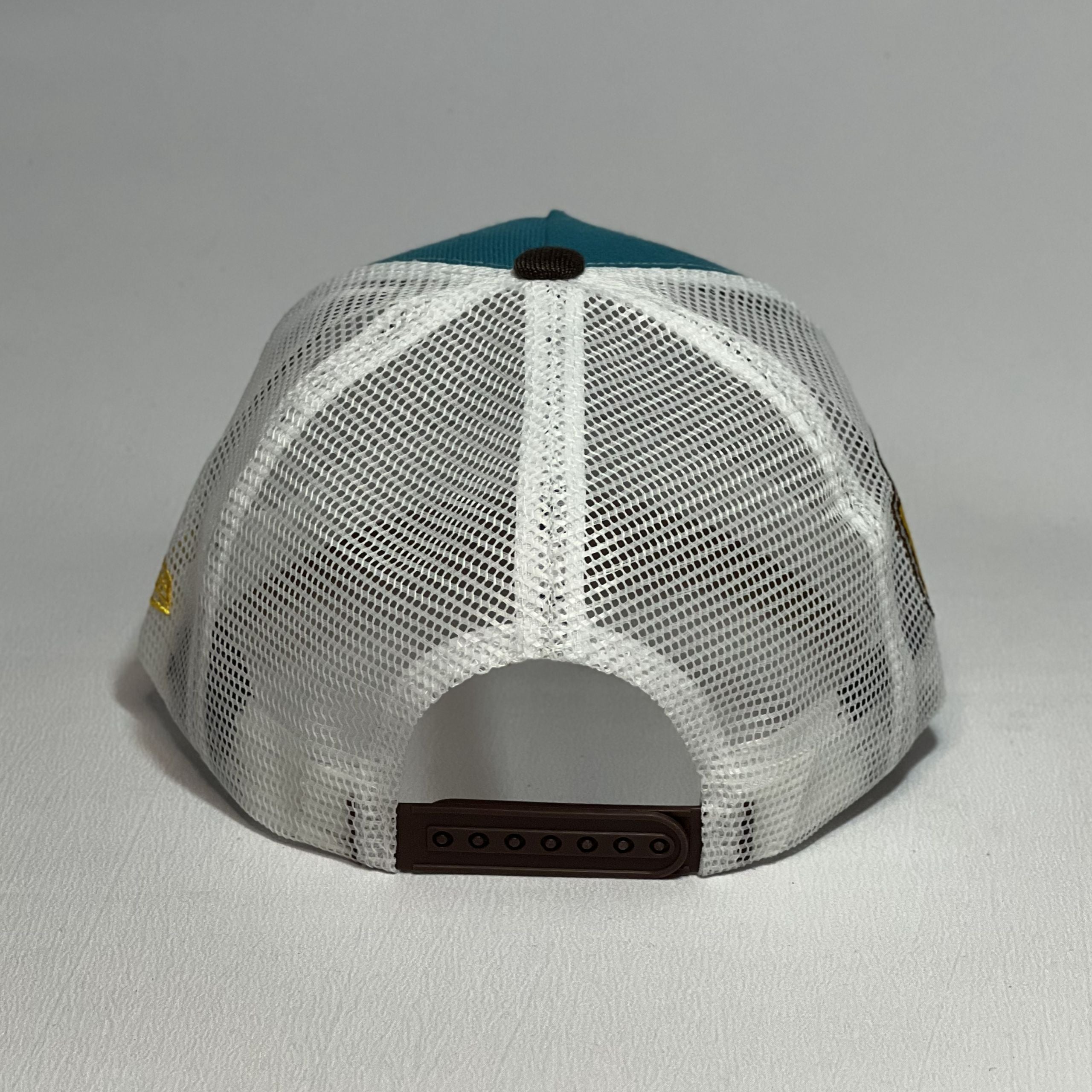 NEW ERA 9FORTY A-FRAME LAKERS YELLOW BADGE PINEGREEN - TRUCKER