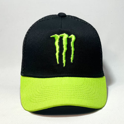 MONSTER ENERGY YAMAHA RACING TRUCKER BLACK TWO TONE