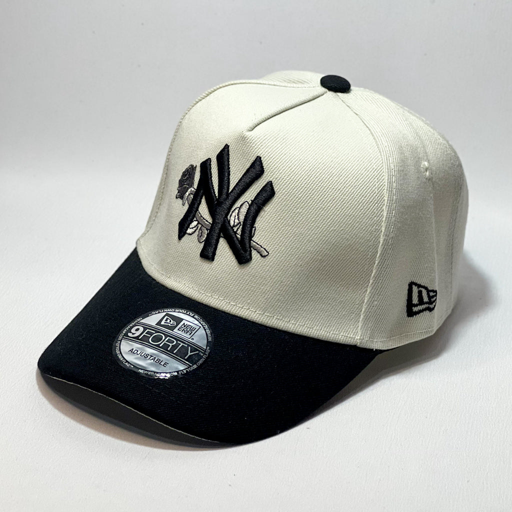 NEW ERA 9FORTY A-FRAME NY YANKEES SUBWAY SERIES ROSE TWO TONE