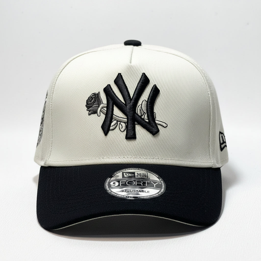 NEW ERA 9FORTY A-FRAME NY YANKEES SUBWAY SERIES ROSE TWO TONE