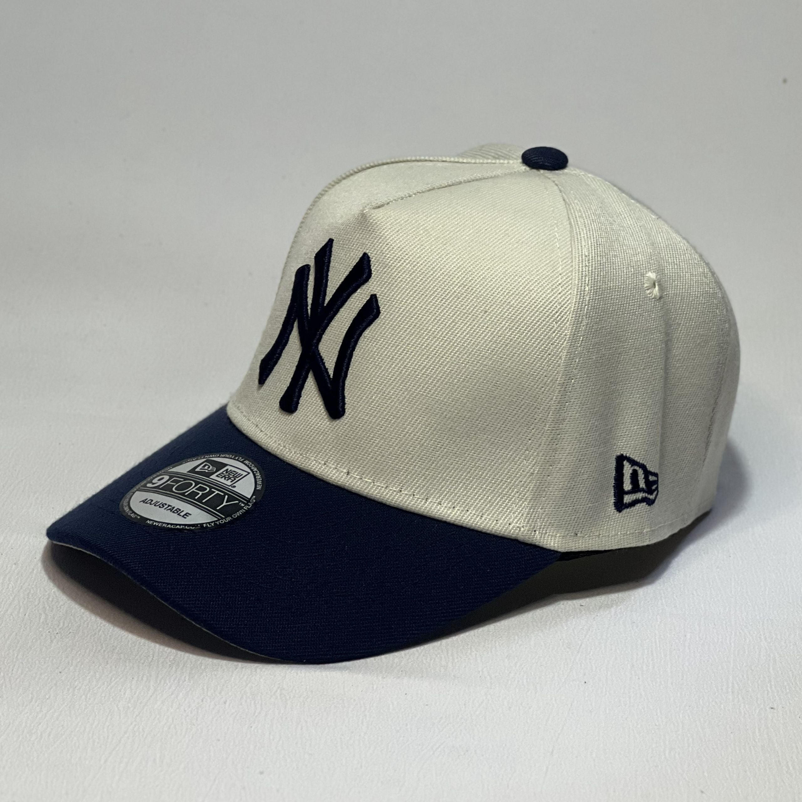 NEW ERA 9FORTY A-FRAME NY YANKEES BEIGE/ CHROME BLUE