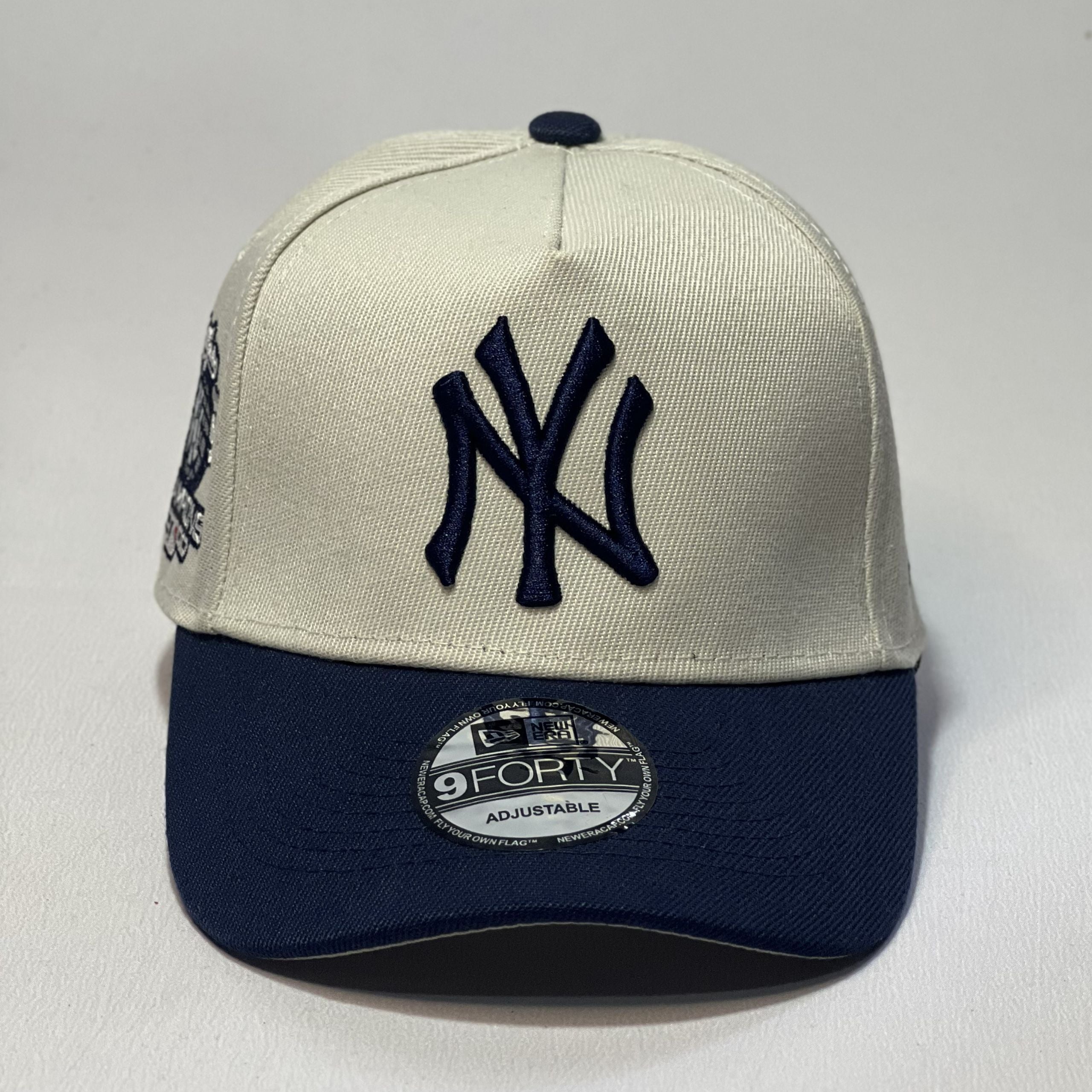 NEW ERA 9FORTY A-FRAME NY YANKEES BEIGE/ CHROME BLUE