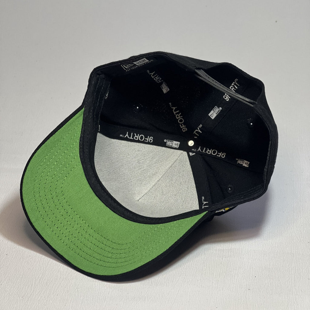 NEW ERA 9FORTY A-FRAME NY YANKEES BLACK/ GREEN