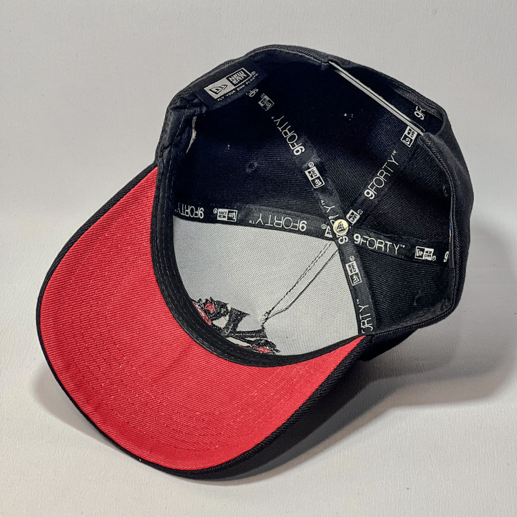 NEW ERA 9FORTY A-FRAME NY YANKEES RED ROSE BLACK/ BLACK
