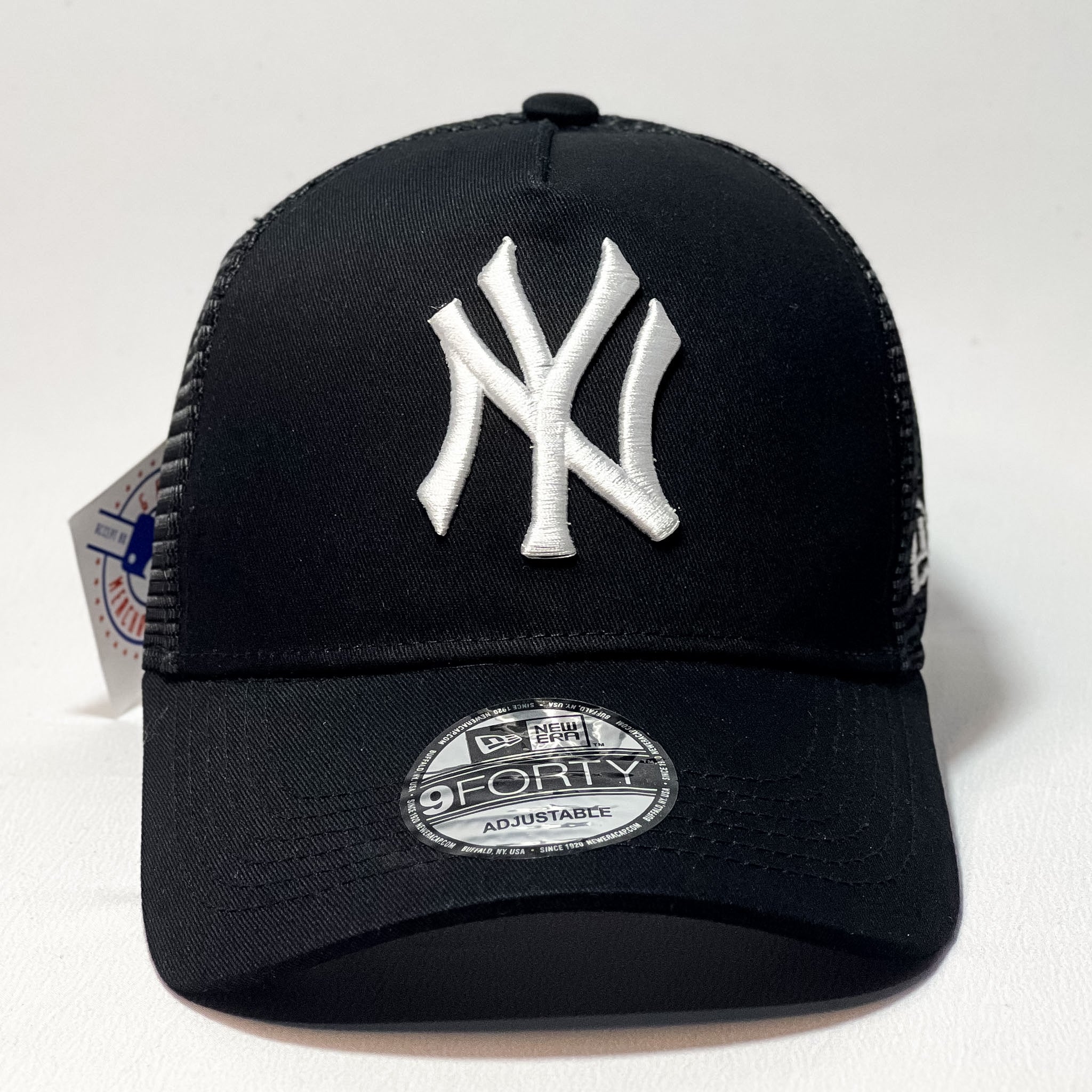 NEW ERA 9FORTY A-FRAME NEW YORK YANKEES BLACK - TRUCKER