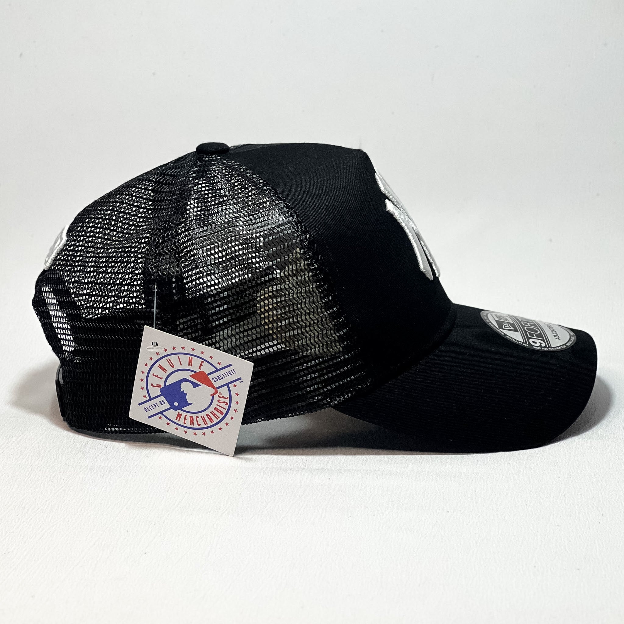 NEW ERA 9FORTY A-FRAME NEW YORK YANKEES BLACK - TRUCKER