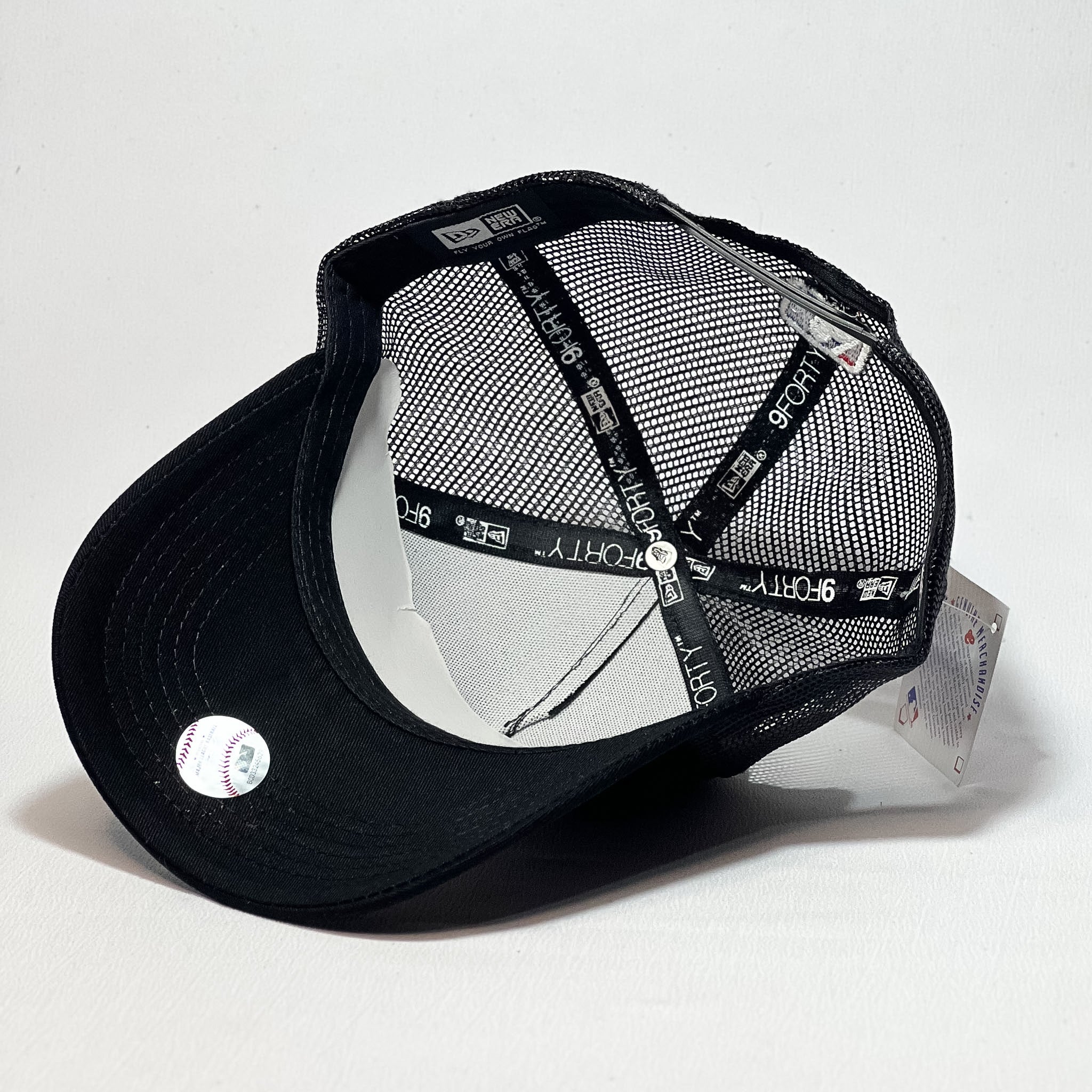 NEW ERA 9FORTY A-FRAME NEW YORK YANKEES BLACK - TRUCKER