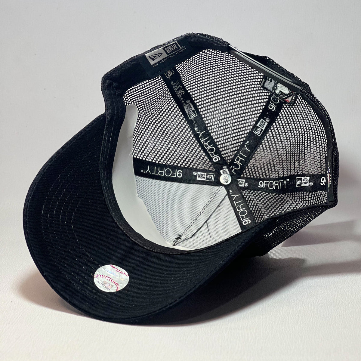 NEW ERA 9FORTY A-FRAME LA DODGERS BLACK/ BLACK- TRUCKER