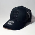 NEW ERA 9FORTY A-FRAME LA DODGERS BLACK/ BLACK- TRUCKER