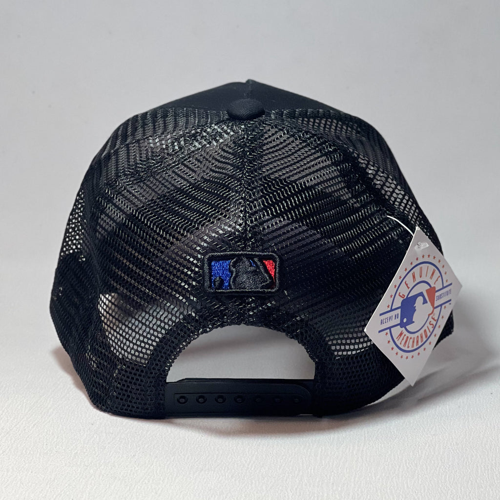 NEW ERA 9FORTY A-FRAME LA DODGERS BLACK/ BLACK- TRUCKER