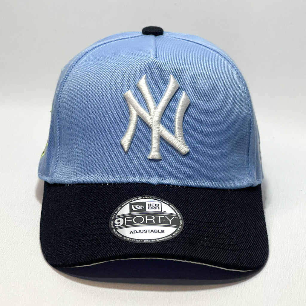 NEW ERA 9FORTY A-FRAME NY YANKEES SKY BLUE/ BLACK