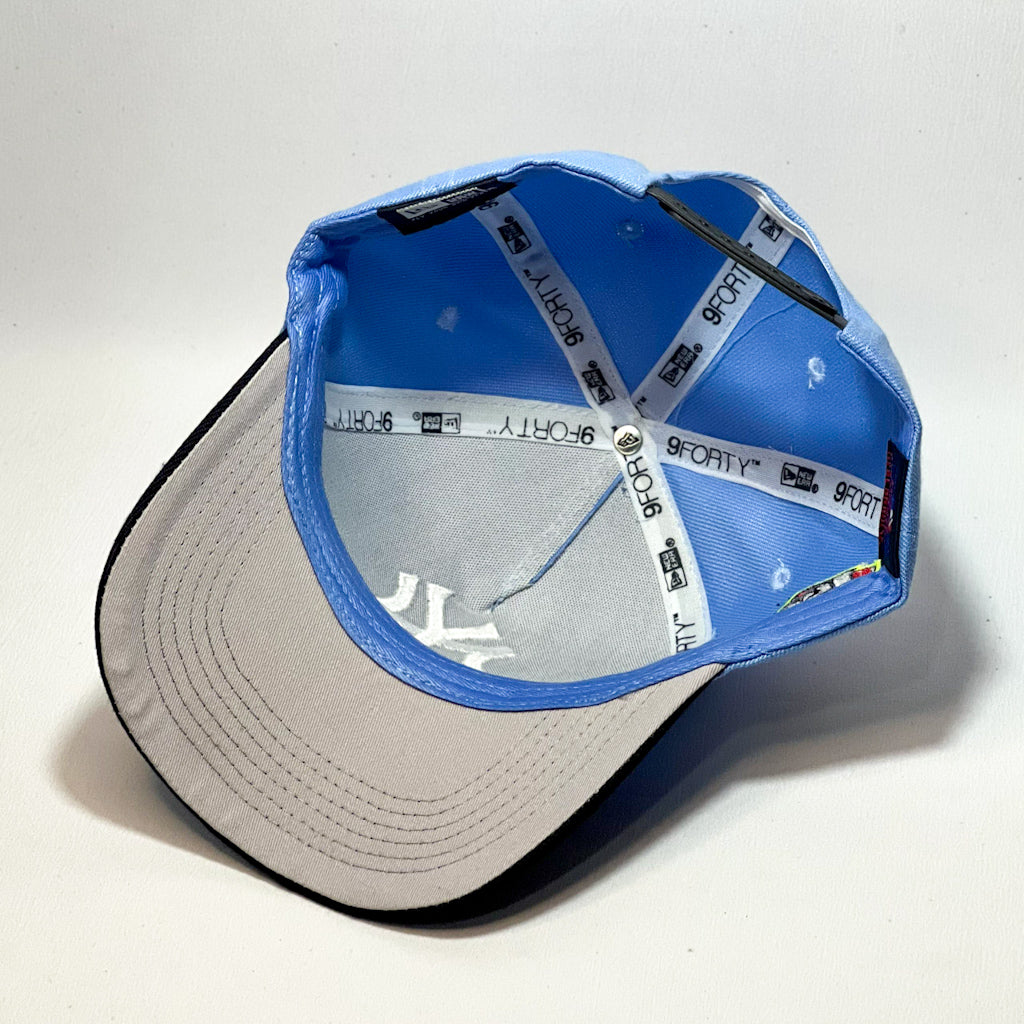 NEW ERA 9FORTY A-FRAME NY YANKEES SKY BLUE/ BLACK