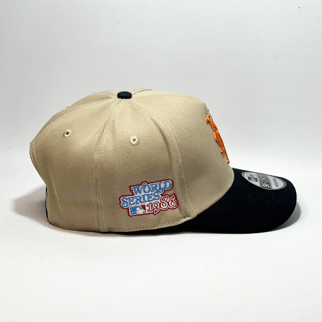 NEW ERA 9FORTY A-FRAME NY METS BROWN/ BLACK