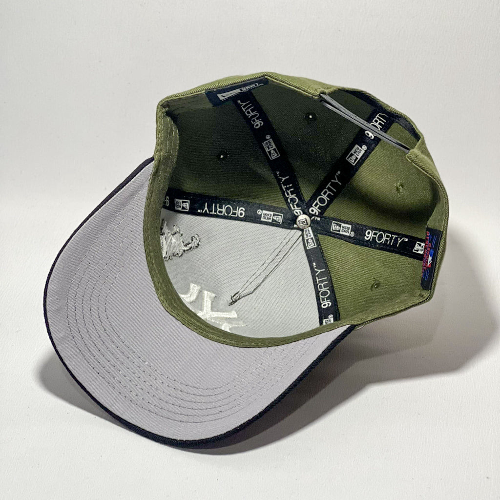 NEW ERA 9FORTY A-FRAME NY YANKEES LIBERTY OLIVE GREEN/ BLACK