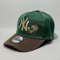NEW ERA 9FORTY A-FRAME NY YANKEES ROSE DARK GREEN/ BLACK