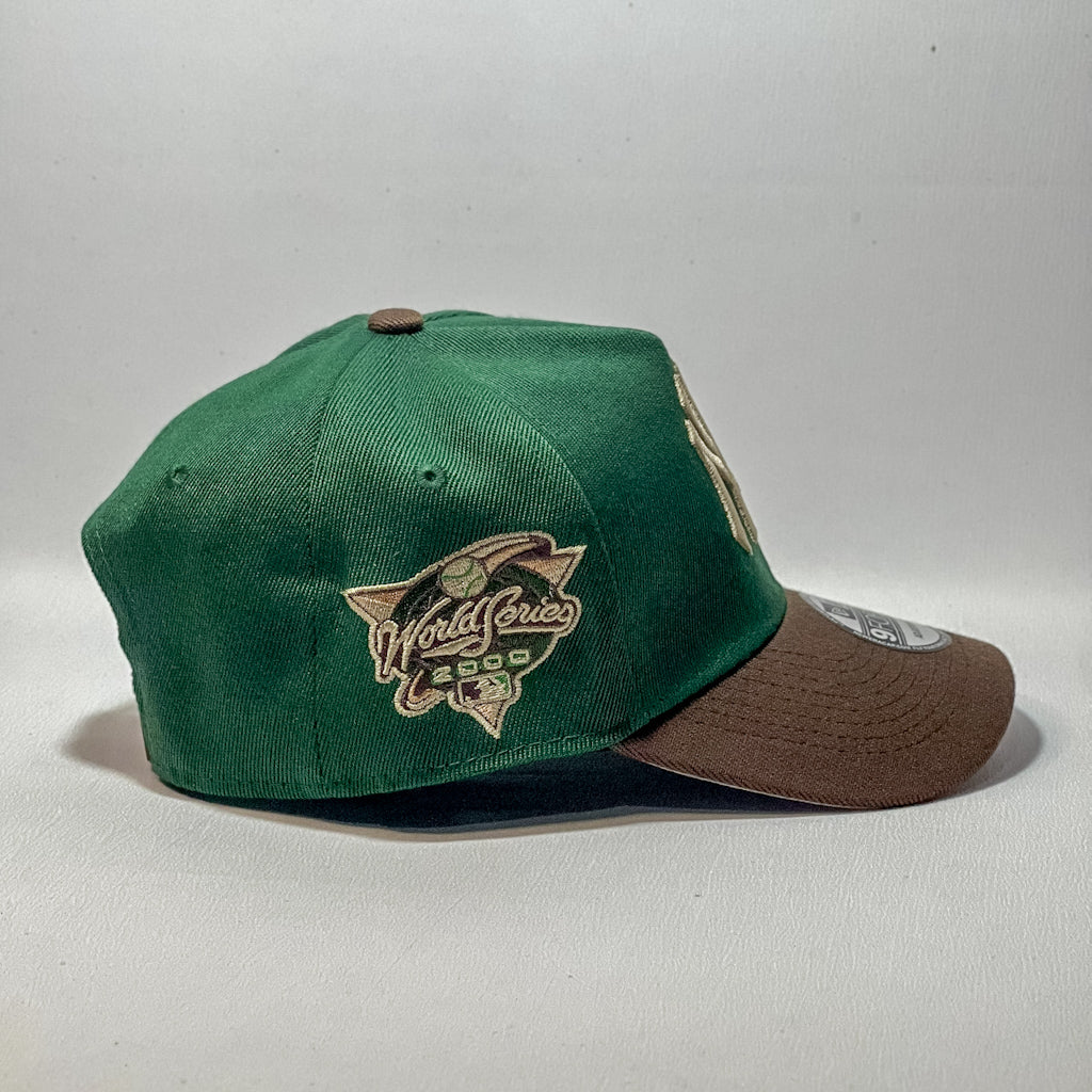 NEW ERA 9FORTY A-FRAME NY YANKEES ROSE DARK GREEN/ BLACK