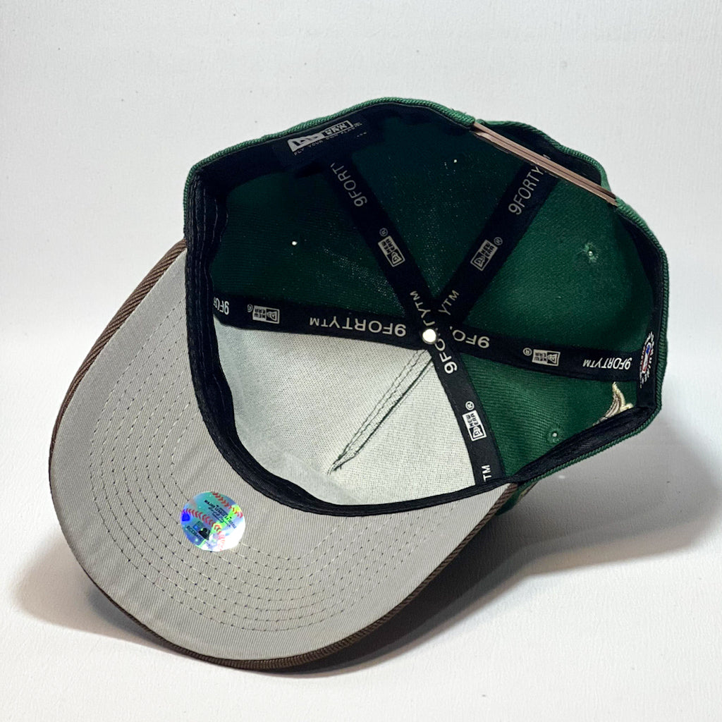 NEW ERA 9FORTY A-FRAME NY YANKEES ROSE DARK GREEN/ BLACK