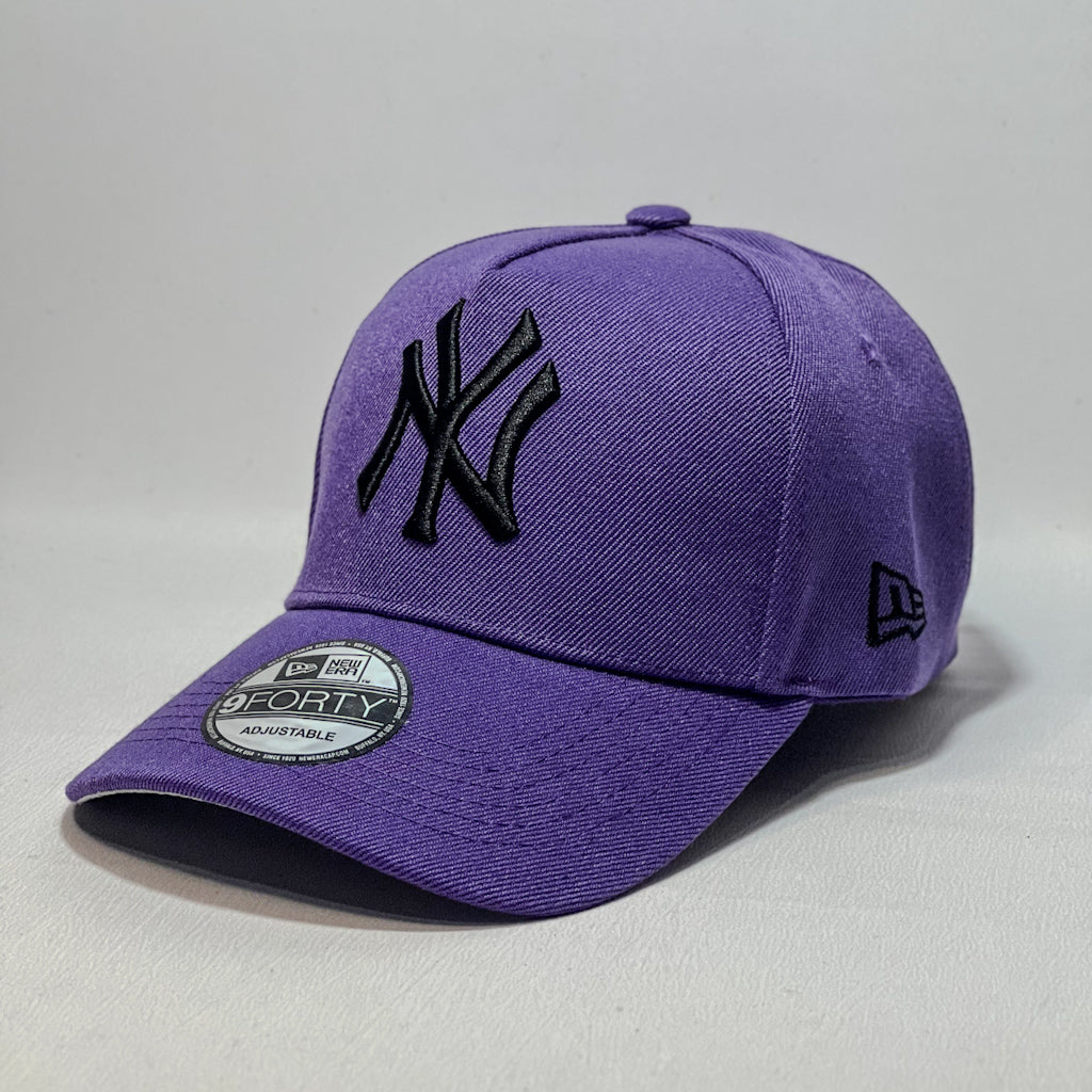 NEW ERA 9FORTY A-FRAME NY YANKEES PURPLE