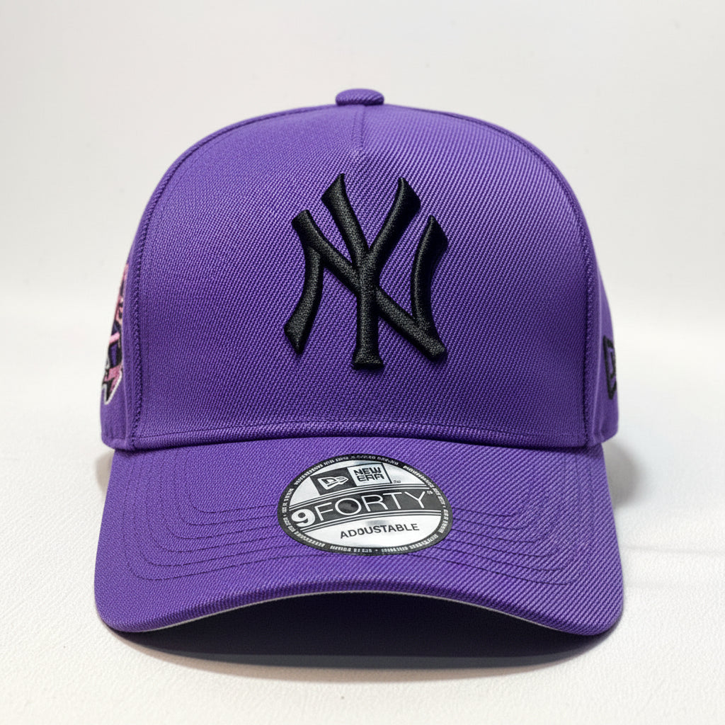 NEW ERA 9FORTY A-FRAME NY YANKEES PURPLE