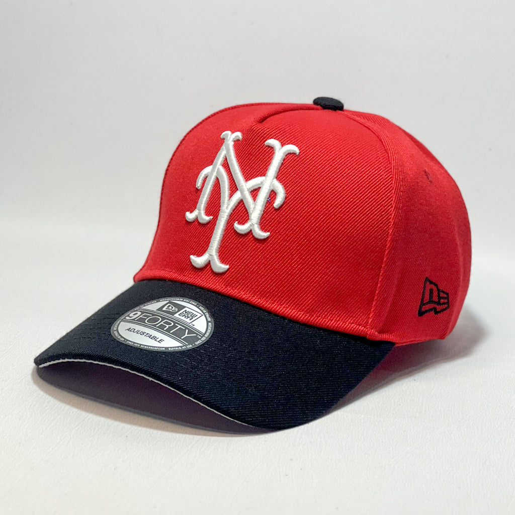 NEW ERA 9FORTY A-FRAME NY METS RED/ BLACK