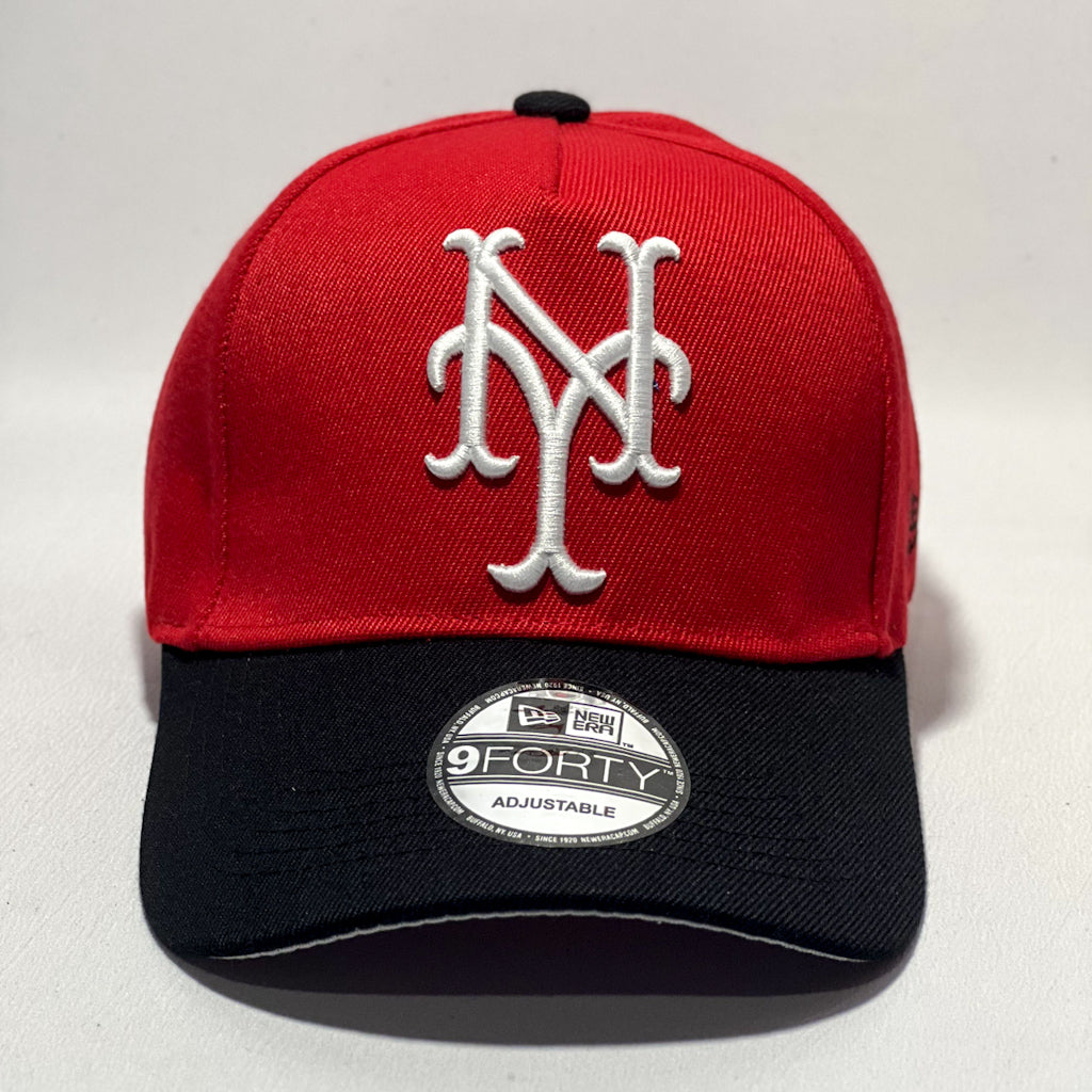 NEW ERA 9FORTY A-FRAME NY METS RED/ BLACK