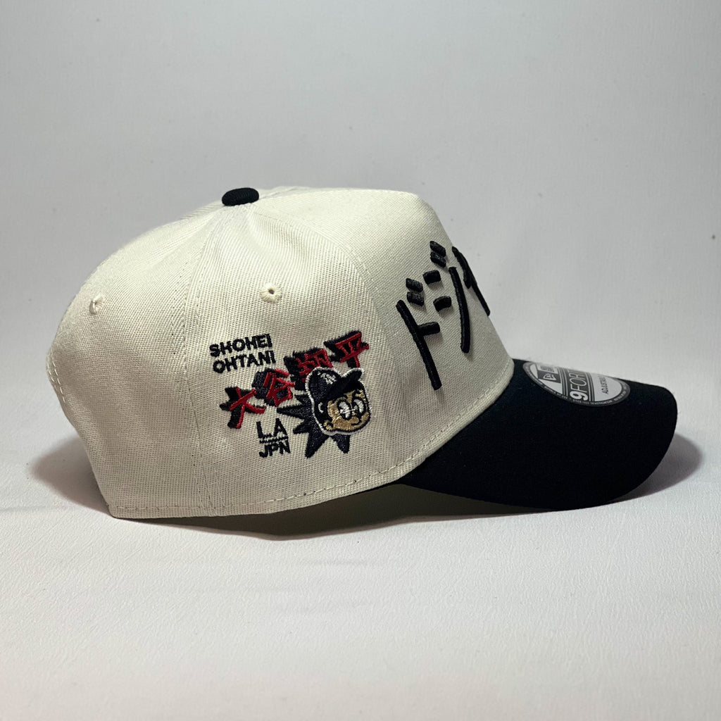 NEW ERA 9FORTY A-FRAME OHTANI BEIGE/ BLACK