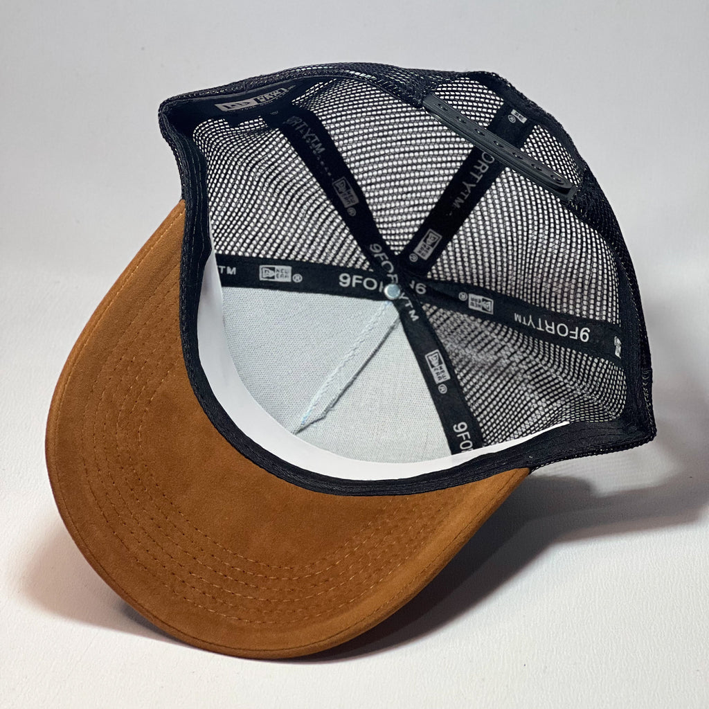 REDBULL USA GRAND PRIX SPECIAL EDITION TRUCKER BROWN/ DENIM
