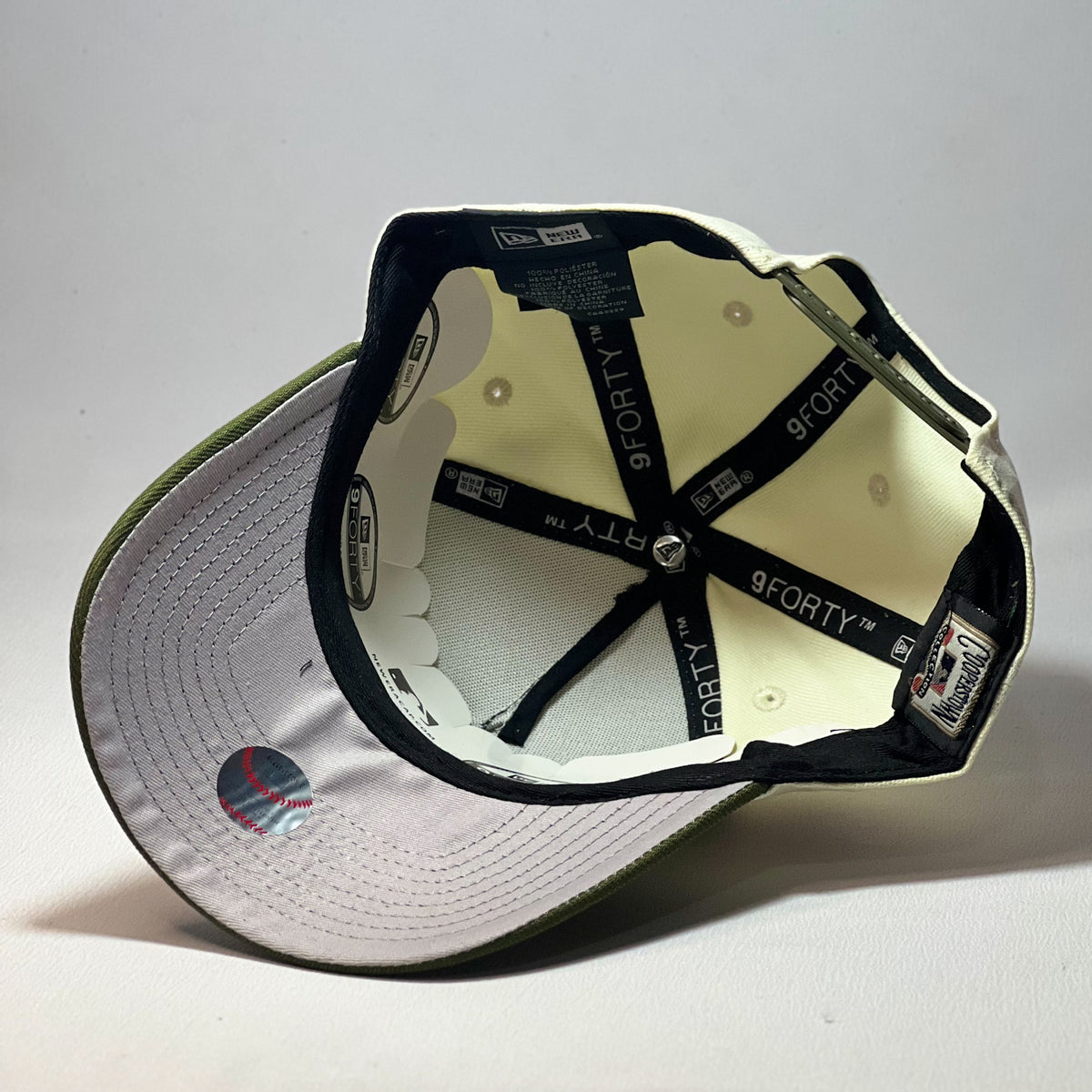 NEW ERA 9FORTY A-FRAME SAN FRANCISCO GIANTS CHROME OLIVE GREEN TWO TONE