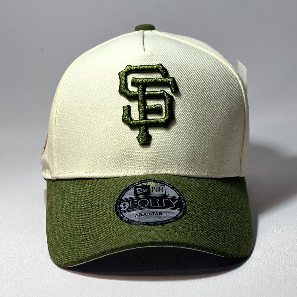 NEW ERA 9FORTY A-FRAME SAN FRANCISCO GIANTS CHROME OLIVE GREEN TWO TONE